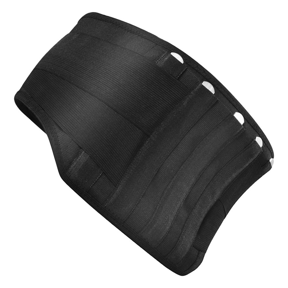 Leather Workout Belt - Adjustable Lower Back Brace for Pain
