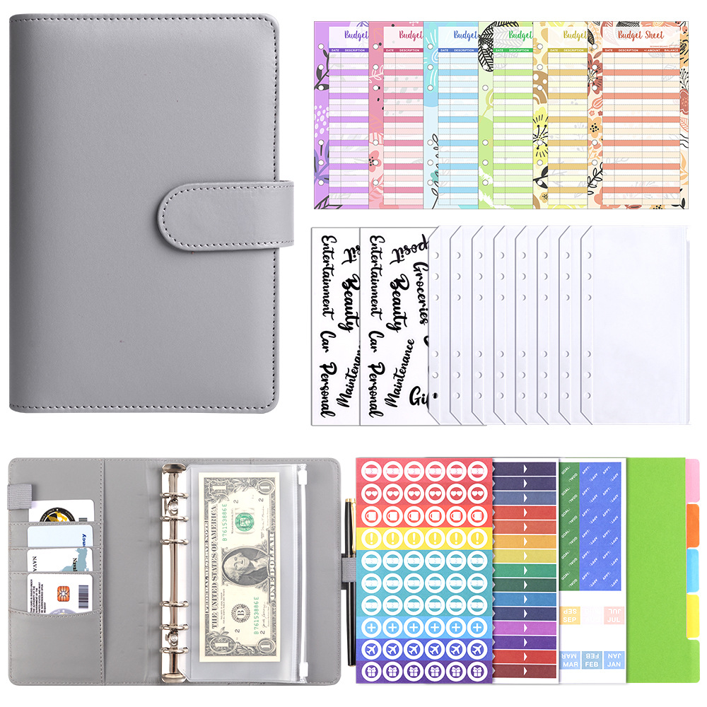 A6 Macaron PU Leather Binder N - огляд і ціна Leather Work Diary