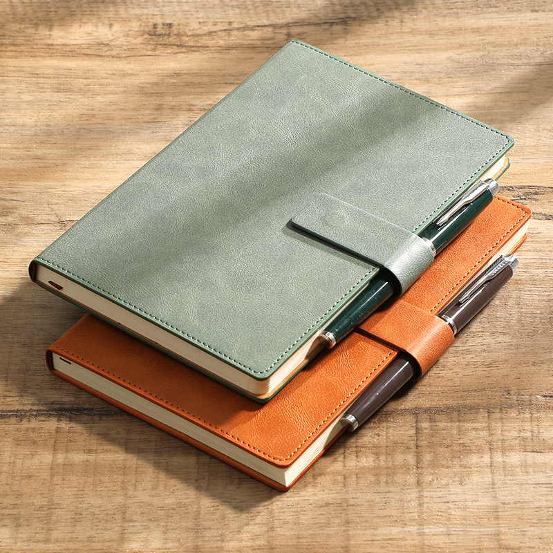 A5 Business Notebook Color-Cha - огляд і ціна Leather Work Diary