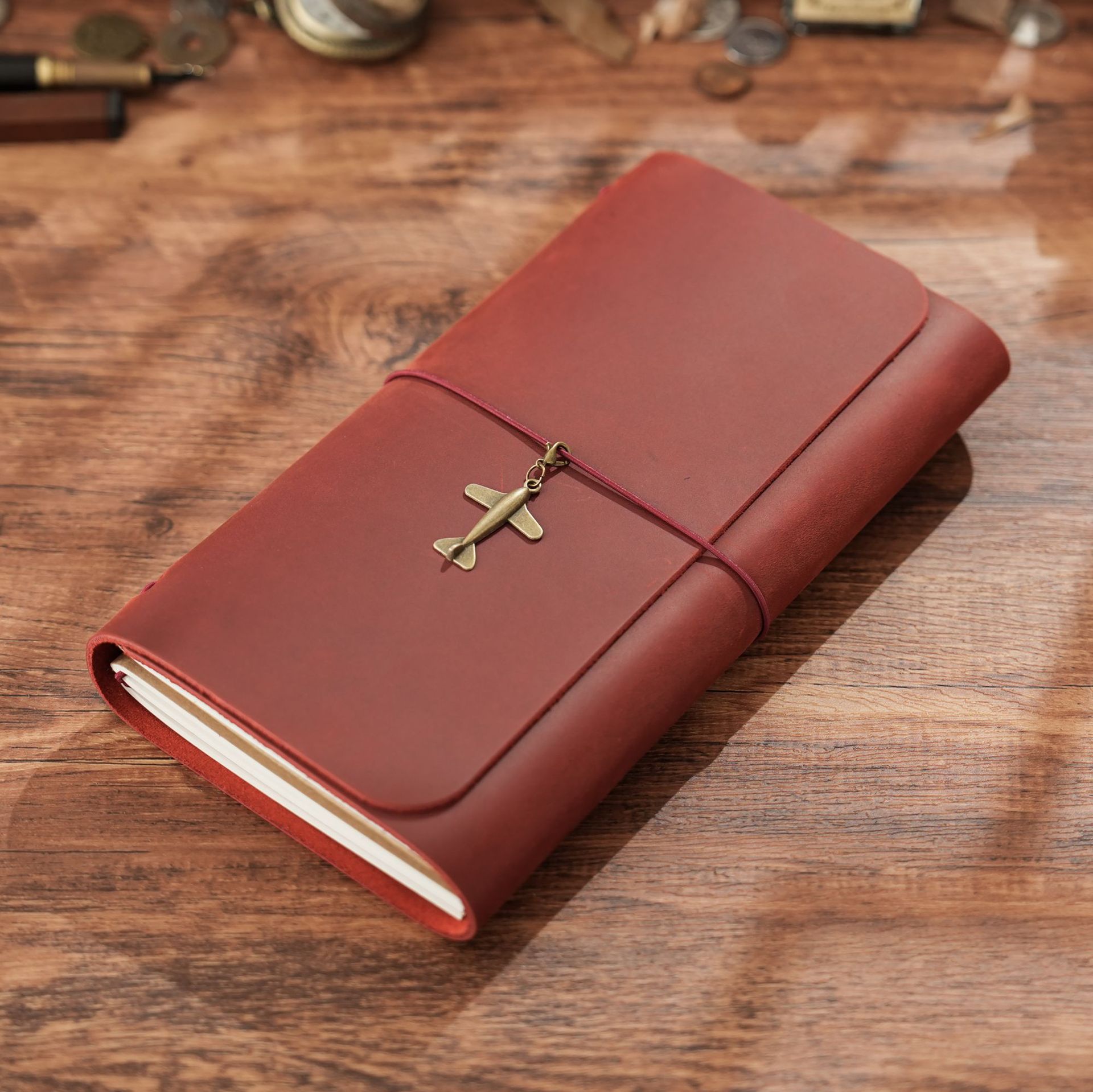 New Arrival Triple Fold TN Tra - огляд і ціна Leather Work Diary