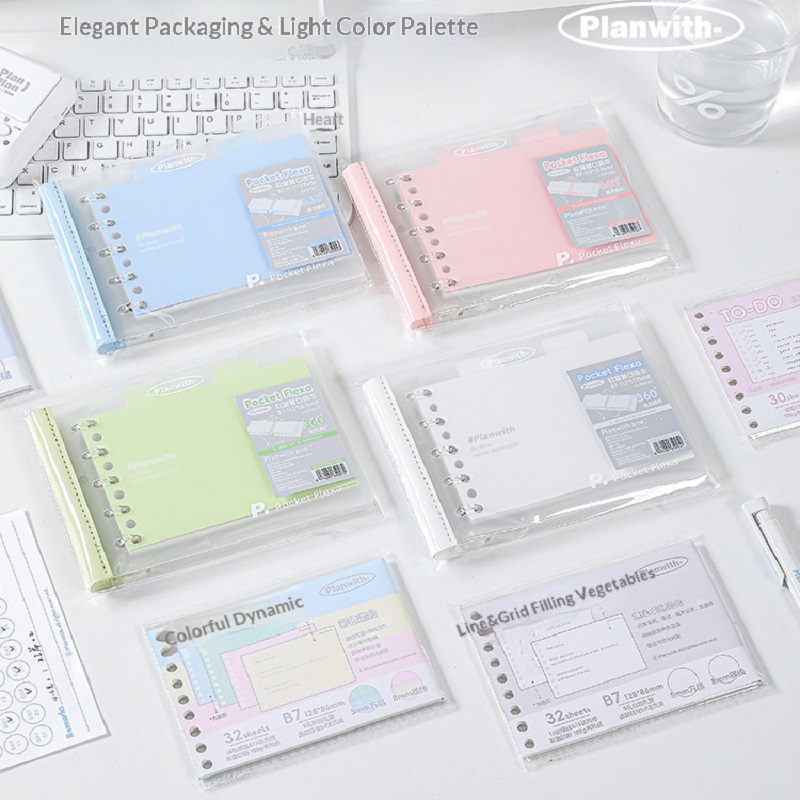 Planwith Mini B7 Loose Leaf No - огляд і ціна Leather Work Diary