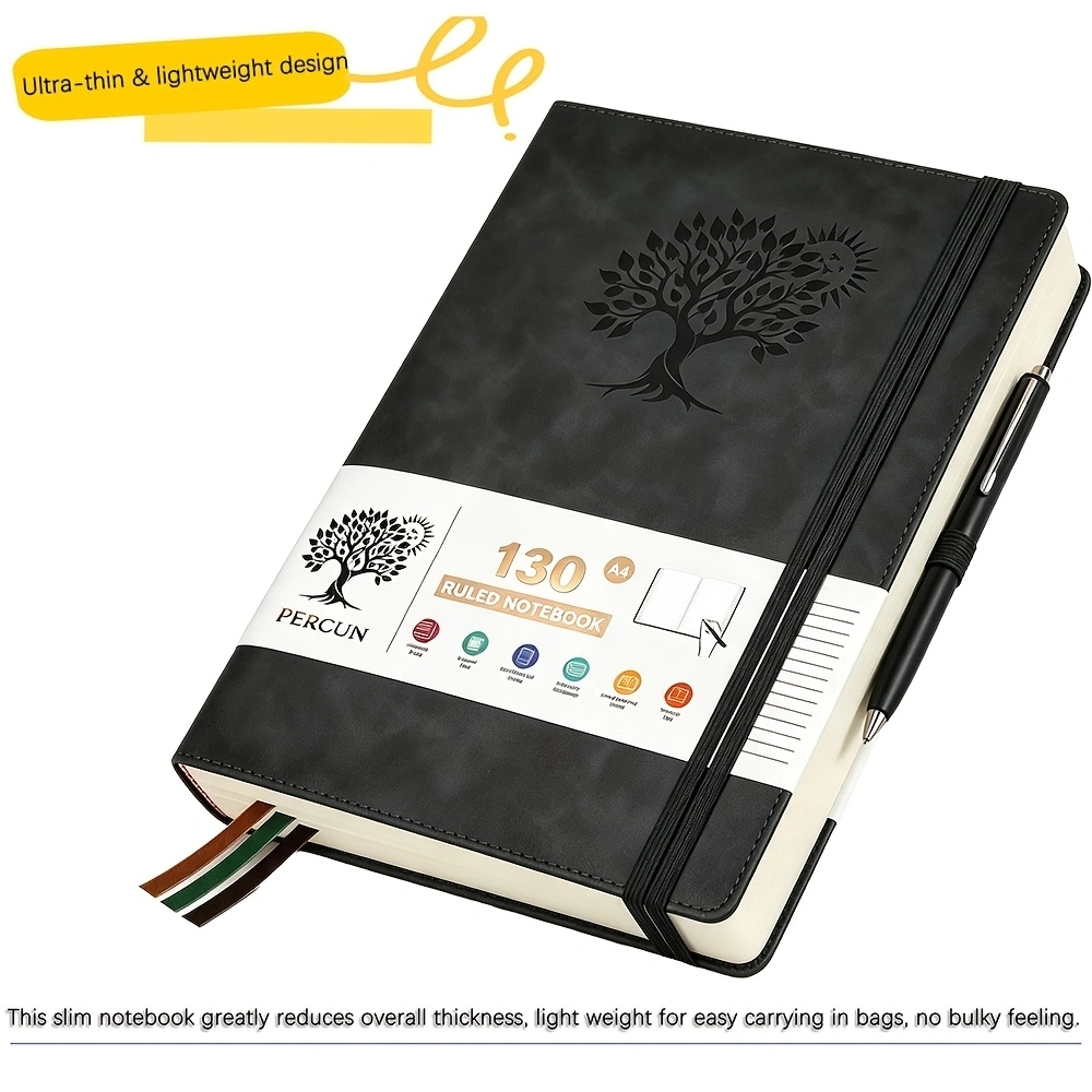 A4 Ruled Hardcover Diary Noteb - огляд і ціна Leather Work Diary