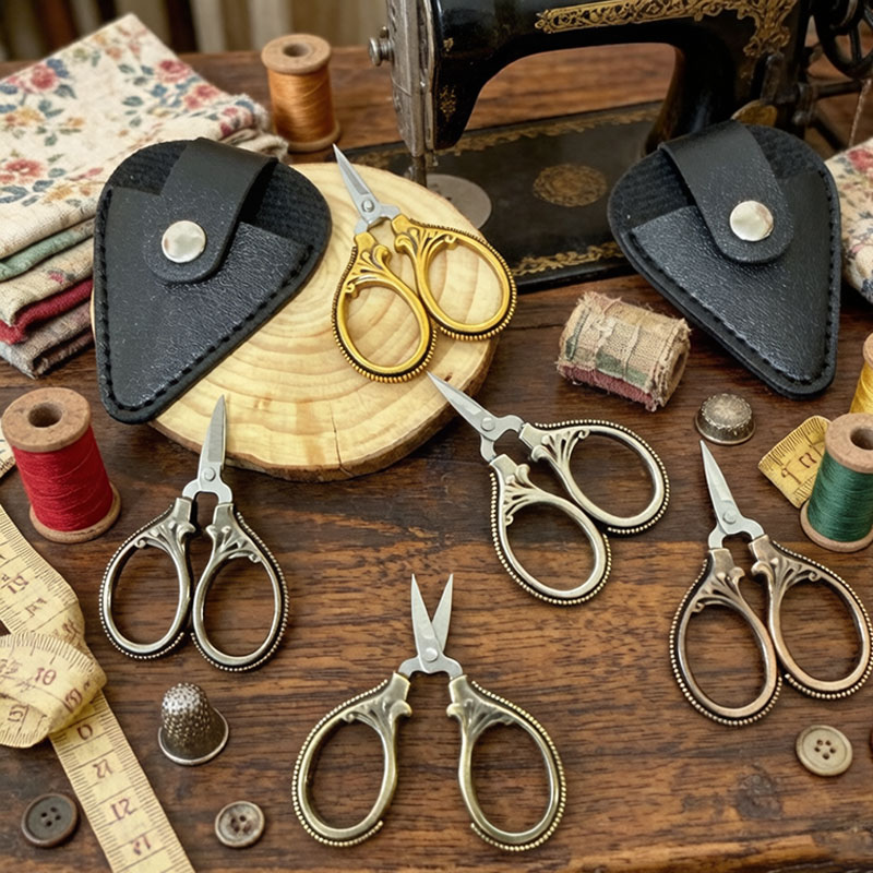 Mini Vintage Scissors with PU  - огляд і ціна Leather Work In Art