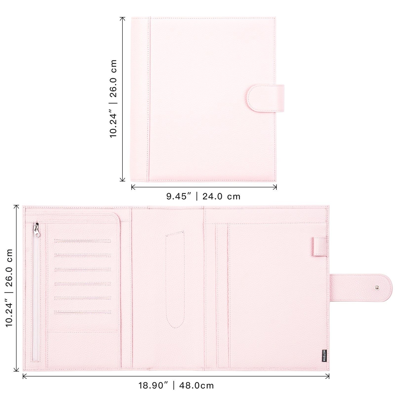 Moterm Genuine Leather Discbou - огляд і ціна Leather Work Diary